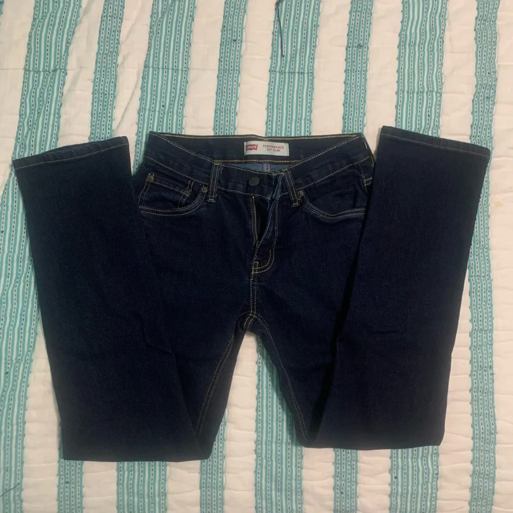 Bundle and of three pairs of Levi’s 511 performance slim fit jeans - Picture 15 of 15